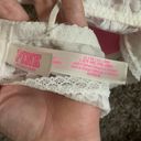 Victoria's Secret Pink by Victoria’s Secret White Lace Bralette with Padding size XL Photo 1