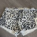 L'Agence L’Agence Shorts Size 25 Audrey Mid Rise Denim Dalmatian Print Photo 4