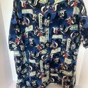 Looney Tunes Womens Pepe' Le Pew Pattern‎ Short Sleeve Scrub Shirt Size XL Read Desc Photo 4