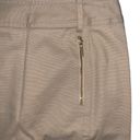 Anne Klein  stretch tan zipper skirt 4P Photo 3