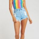 Show Me Your Mumu 💕💕 One Piece Rainbow Swimsuit Photo 4