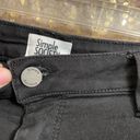 Simple Society  Skinny Black Distressed Stretchy Jeans, 15/32 Photo 3