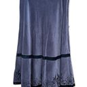 Tracy Reese PLENTY by , velvet with beading skirt, size 10 Photo 0