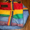 American Vintage Vintage Victor Sport Rainbow Hawaii insulated tote duffle bag pride retro Photo 5