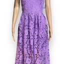 Donna Morgan Anthropologie  Renata Purple Lace Dress Sleeveless, Lined, Size US 8 Photo 0