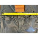 Dear John  Black Leather Jeanne Flare Pants Size 28 Photo 1