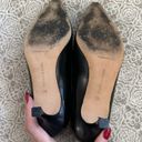 Manolo Blahnik Tuccio Black Pointed Toe Pumps 38 Photo 5