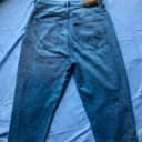 H&M Denim Distressed Mom Jeans Blue Size 8 Photo 4