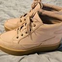 Zodiac  Siona Faux Suede Platform Booties Pink Nougat 7.5 NEW Photo 4