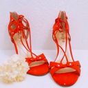 Unisa  Sandals Unbreazii Cut-Out Lace-Up Heels Size 9.5M Photo 1