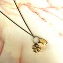 Dove Heart,  and clover charm Necklace Photo 5