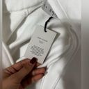 Aritzia mega drop zip up hoodie -  white Photo 1