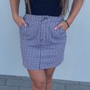 Hollister Black and White Checkered / Plaid Mini Skirt  Photo 0