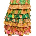 Farm Rio COPY - NEW  Mixed Prints Multi-Layered Midi Skirt Photo 5