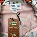 Unique Vintage  X Looney Tunes All Star Characters Wrap Top White Multi NWT XL Photo 5