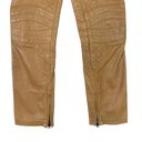 L.A.M.B. Etro Leather Moto Pants Size EU 42 US 6 Photo 3