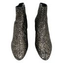 Saint Laurent  Loulou 50 Metallic Glitter Low Heel Almond Toe Ankle Boots Photo 1