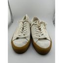 Madewell  Sidewalk Low-Top Sneakers Women 7M Mens 5.5 Monochrome Canvas Gum Sole Photo 2