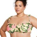 Agua Bendita  yellow and pink hydrangeas push up swim bikini 24 Photo 0