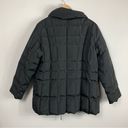 Liz Claiborne  Black Puffer Adjustable Waist Jacket Photo 13