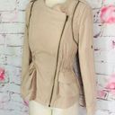 Miami 🔥5 for $25 sale🔥  khaki asymmetric zip lightweight moto jacket Photo 1