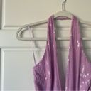 Misha Collection NEW  TIA DRESS Sequin Lilac Photo 10