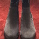 Aerosoles Grey Suede Booties Photo 1