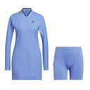 Adidas NWT  Women’s Long Sleeve Golf Dress with shorts Blue Medium Photo 1