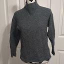 Everlane  Gray Mock Neck Wool Blend Sweater Photo 0