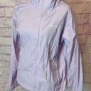 Columbia LAVENDER hooded windbreaker size xl  Photo 0