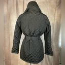 Nicole Miller  Studio Black Hooded Puffer Fur Lined Winter Coat- Size Medium Photo 1