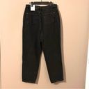 INC Vintage Wash Faded Black High Rise Button-Fly Mom Jeans Size 10/30 Photo 6