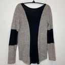 We The Free  Faded Eagle Sweater EUC Sz M Gray Black Stretchy Pullover Casual Photo 3