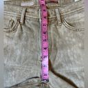 Pilcro NWT  Tan w/ Light Floral Paisley Print Mid-rise Slim Boyfriend Jeans - 27 Photo 6