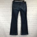 Buckle BKE Womens Jeans Sz 27x35.5 Blue Bootcut Starlite Stretch Dark Wash Actual 30x29 Photo 1