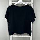 Athleta  Equal Play Cropped Tee T-Shirt * Black * Large Photo 1