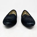 Birdies [] The Blackbird Size 7 Black Calf Hair Slip-On Loafer Flats Almond Toe Photo 2