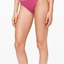 Lululemon NWT  Sun Soaker Cheeky Low Rise Bottom in Moss Rose Photo 2