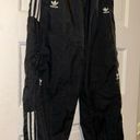 Adidas original nylon track pants size large Photo 2