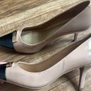 Coach Women’s  Heels Zan Patent Warm Blush/Black Size 7.5 Photo 3