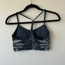 Lululemon  Flow Y Longline Sport Bra Nulu Blue Gray Photo 1