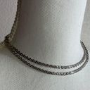 Monet silver tone chain link necklace Photo 6
