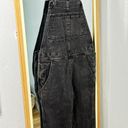 Gap washed black straight leg overalls Photo 2