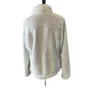 Columbia  Women's Fluffy White‎ Fleece Jacket Full Zip Faux Fur Pockets Size XL Photo 3