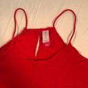 No Bo Flowy Tank Top Womens Sz Small Red Lightweight Top Photo 1