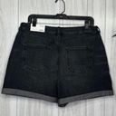 American Eagle NWT  Comfort Stretch Waistband Curvy Mom Shorts Cuffed size 14 NEW Photo 2