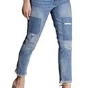 Gap  Girlfriend Cropped Distressed Jeans - 26 Photo 0