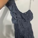 Buddy Love One Shoulder Gray Star Dress Photo 9