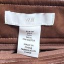 H & M - NWT Brown patent faux leather mini skirt Photo 3