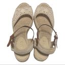 Ralph Lauren  Crochet Espadrille Wedge Sandals Photo 6